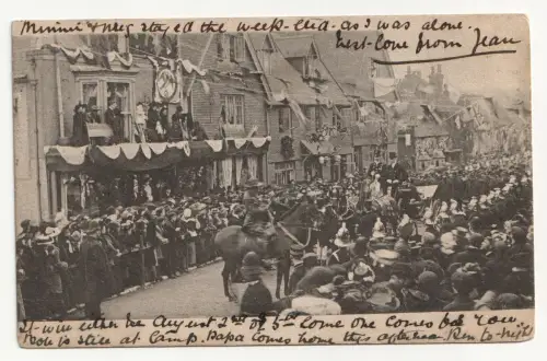 The Homecoming of the Duke & Duchess of Norfolk Arundel. jahr 1904