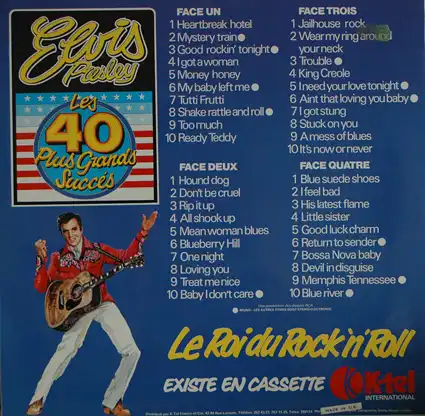 Elvis Presley Le Roi du Rock`n Roll - Les 40 Plus Grands Succès `76 