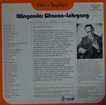 Heinz Teuchert Gitarrenlehrgang f. Solo, Folklore, Rhythmus & Flamenco Gesprochene & gespielte Einführung f. Anfänger 