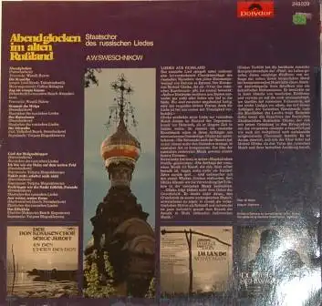 Abendglocken im alten Russland - A.W.Sweschnikow