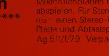 ORGEL-Spezialitäten Bizet, Offenbach, Chopin u.a. 1979