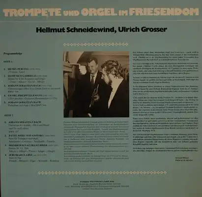 Trompete u. Orgel Friesendom - Hellmut Schneidewind, Ulrich Grosser 