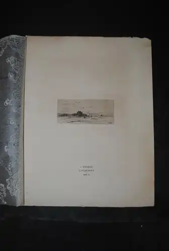 Wenban - Landschaft - Radierung - 1895