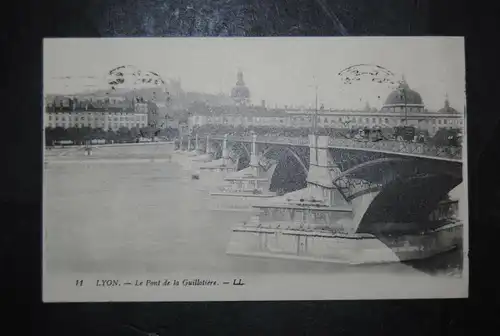 Fauré - Komponist - Eigenh. Postkarte mit Adresse u. Initialen - 1912