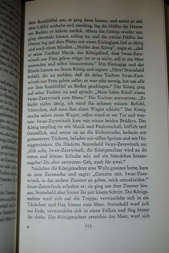Russische Volksmärchen - Lederband - Diederichs Verlag 1955