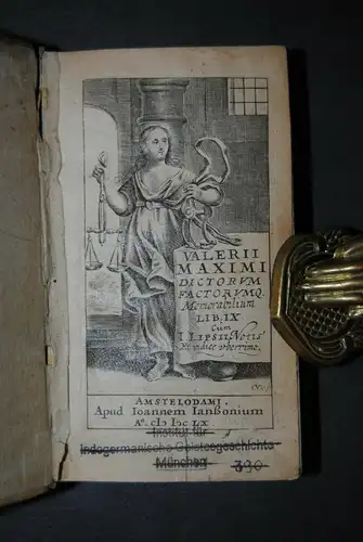 Valerius - Dictorum factorumque Memorabilium - 1660