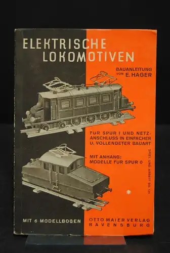 Hager - Elektrische Lokomotiven - ca. 1948