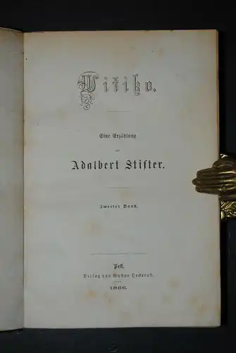 Stifter - Witiko - Eine Erzählung - 1865-67