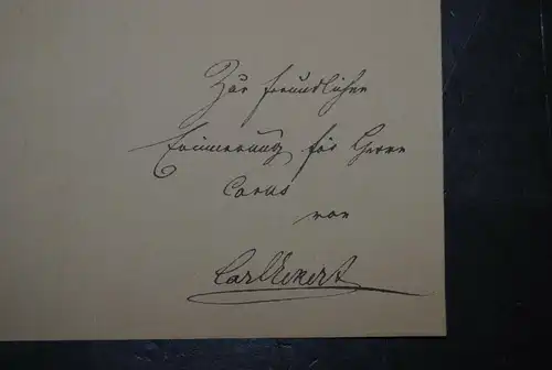 Eckert - Komponist - Eigenh. musikalisches Albumblatt mit Unterschrift - 1841
