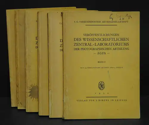 Veröffentlichungen der photographischen Abteilung AGFA - 1930-39