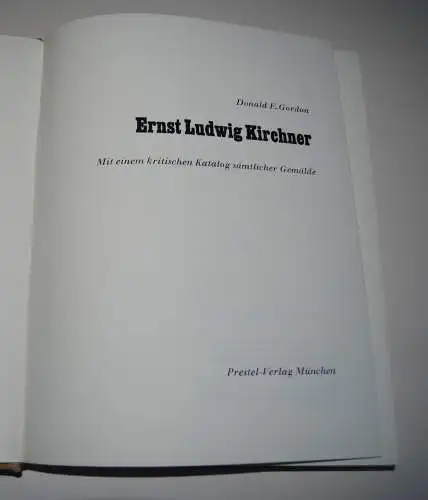 Gordon - Ernst Ludwig Kirchner - 1968