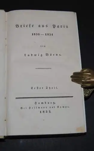 Bören - gesammelte Schriften - 1829-1834