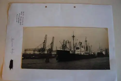 Will Burgdorf - Photographie - Schiffe - Bremer Hafen - um 1935