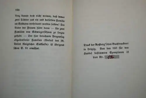 Lenz - Über die Soldatenehen - 1914