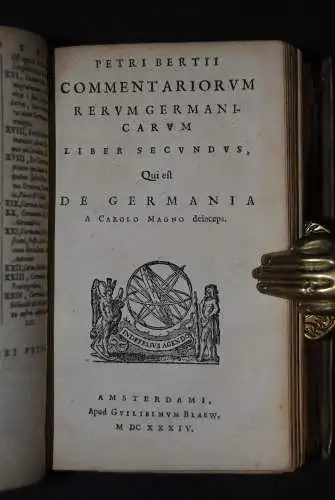 Bertius - Commentariorum rerum Germanicarum libri tres - 1634-1635