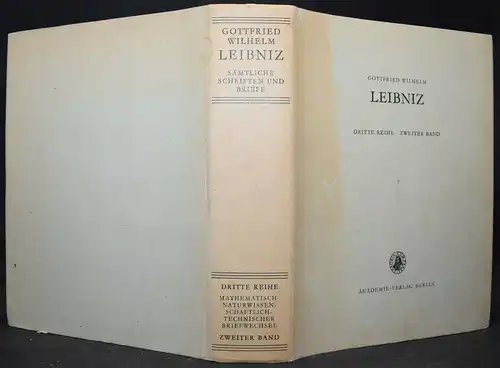 Leibniz - Mathematischer, naturwissenschaftlicher und technischer Briefwechsel