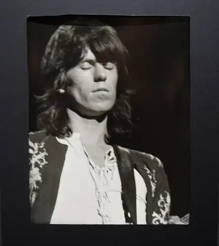Rolling Stones - Keith Richards Original-Photographie Alberto Durazzi 1970