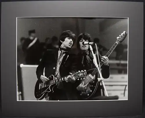 Rolling Stones - Original-Vintage Photo von Alberto Durazzi - Mailand 1967