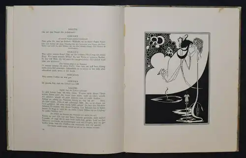 Oscar Wilde - Salome mit 16 Zeichnungen von Aubrey Beardsley