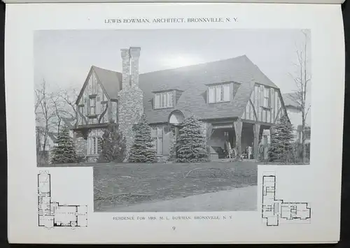 HOPKINS - MODERNE AMERIKANISCHE LANDHÄUSER - 1926 - AMERIKA - HÄUSER
