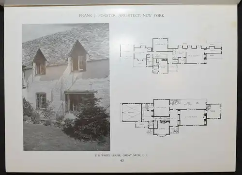 HOPKINS - MODERNE AMERIKANISCHE LANDHÄUSER - 1926 - AMERIKA - HÄUSER