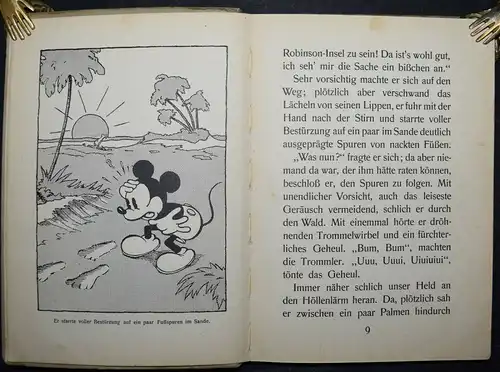 DISNEY - MICKY MAUS IN AFRIKA. ZÜRICH 1936 BOLLMANN