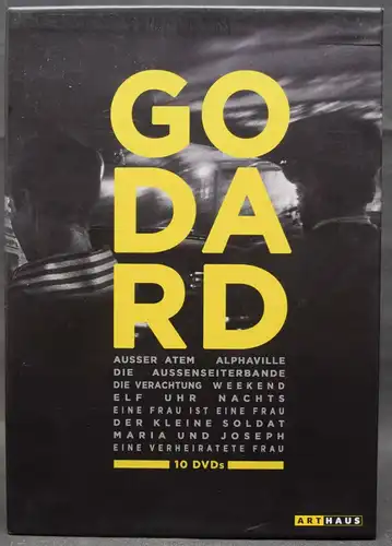 Godard – 10 DVDs