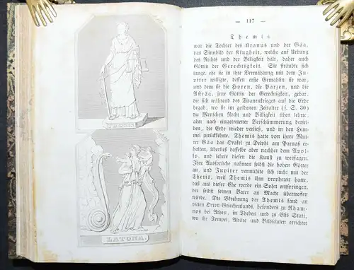 DER OLYMP - AUGUST HEINRICH PETISCUS - 1837 - ANTIKE - MYTHOLOGIE