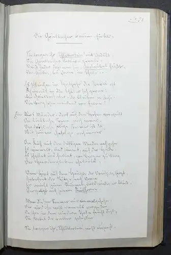 JOHANN BRESCH - VOGESENKLÄNGE - ORIGINAL-MANUSKRIPT 1887 -  ELSASS - HANDSCHRIFT