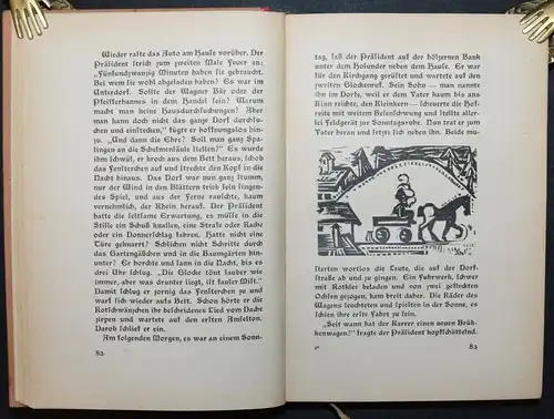KIRCHNER - JAKOB BOSSHARDT - NEBEN DER HEERSTRASSE - ERSTAUSGABE 1923