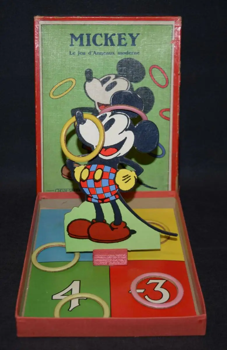 MICKEY MOUSE GAME Micky Maus Spiel um 1935 - KINDERSPIELE - Disney 0