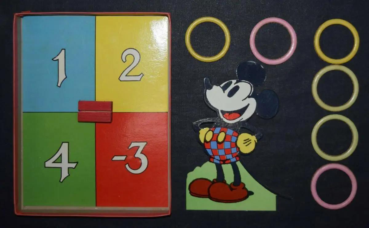MICKEY MOUSE GAME Micky Maus Spiel um 1935 - KINDERSPIELE - Disney 3