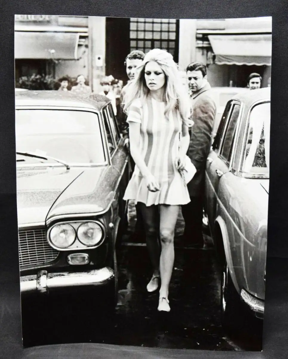 Brigitte Bardot, Original-Vintage-Photographie von Vittorio la Verde ROM 1969 0