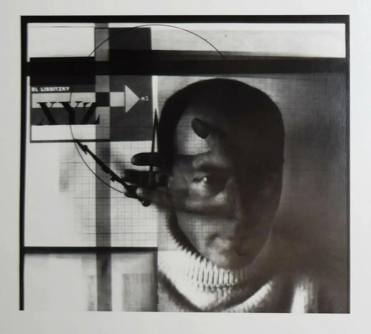El Lissitzky - The Constructor - Original-Photographie - Silbergelatineabzug 0