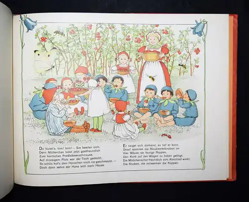 Beskow. Hänschen im Blaubeerwald (1928) - SELTENE JUBELAUSGABE !