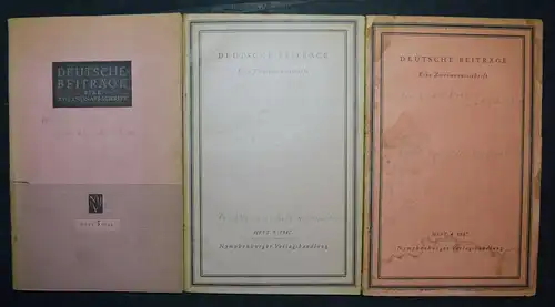 Hermann Hesse zum siebzigsten Geburtstag - 1947-1948 - Hans Carossa