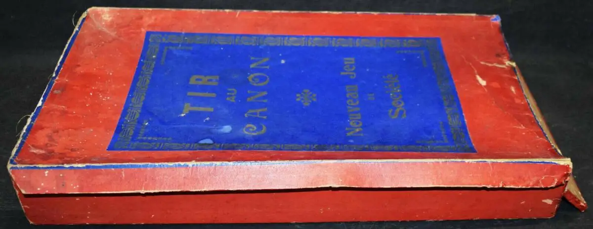 Spiele – Tir au canon - Originelles Billart-Spiel Frankreich um 1895 8