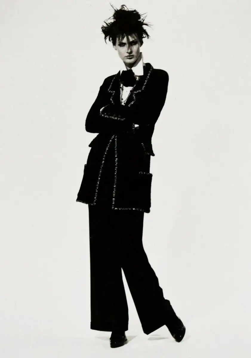 Lagerfeld, 5 Orig.-Photographien - Paris, Chanel 1994 MODE 4