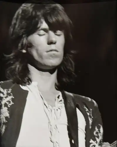 Rolling Stones - Keith Richards Original-Photographie Alberto Durazzi 1970