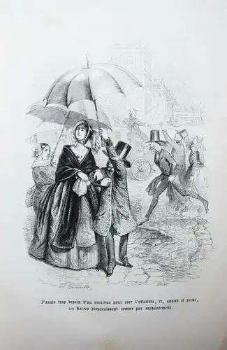 Old Nick et Grandville - Petites misères de la vie humaine - Erstausgabe 1843