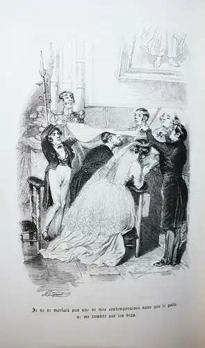 Old Nick et Grandville - Petites misères de la vie humaine - Erstausgabe 1843