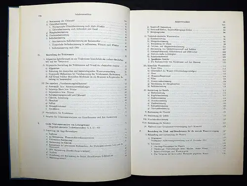 Höll, Untersuchung, Beurteilung, Aufbereitung von Wasser CHEMIE 