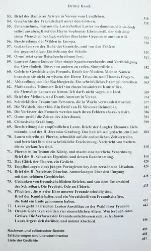 Der Freund. Eine Wochenschrift 1754-56