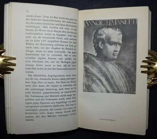 Reumont, Frauenschicksale in der Renaissance 1927 DEKORATIVER PERGAMENT-EINBAND