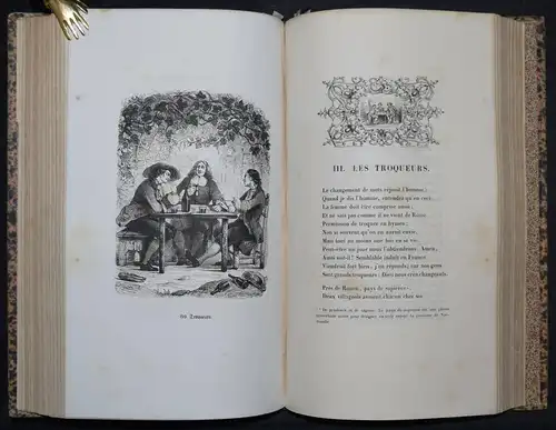 LA FONTAINE - CONTES ET NOUVELLES - 1839