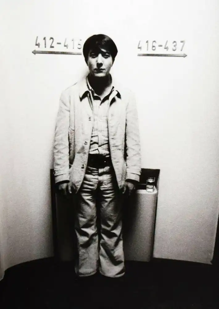 DUSTIN HOFFMAN - Original-VINTAGE-Photographie von Sando Becchetti - ROM 1973 0