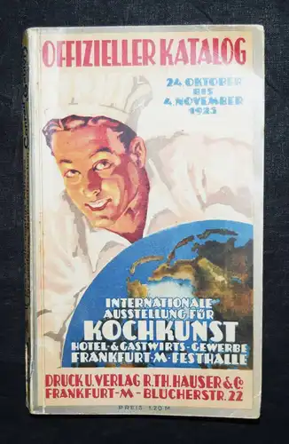 Ehrenfels, Internationale Ausstellung für Kochkunst - 1925 - KOCHEN
