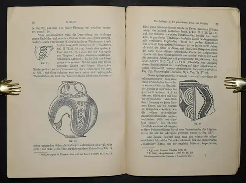 Die Schlange in der griechischen Kunst von Erich Küster - 1913