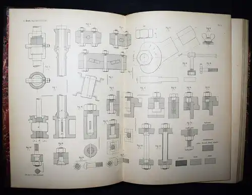 Bach, Die Maschinen-Elemente - 1895 - MASCHINENBAU