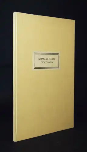 Schlaf, Dichtungen NUMMERIERT Eines von 350 Exemplaren FAKSIMILE